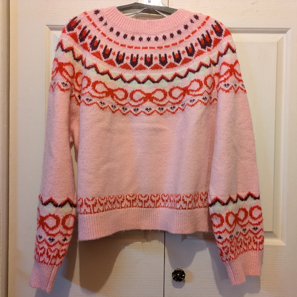 LAST PRICE DROP House Of Harlow 1960 Fair Isle Cardigan Sweater Size 1X New! - Picture 8 of 15